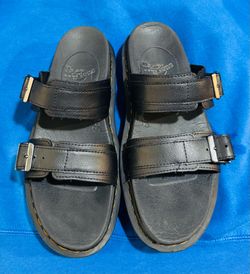 Authentic Dr. Martens Myles Hydro Leather Sandals.  Men’s Size 10 / Women’s Size 11.