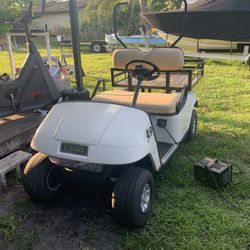 Golf Cart With Flatbed