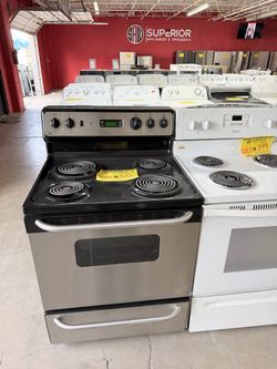 GE Stainless Steel Electric Coil Range