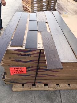 Laminate and hardwood