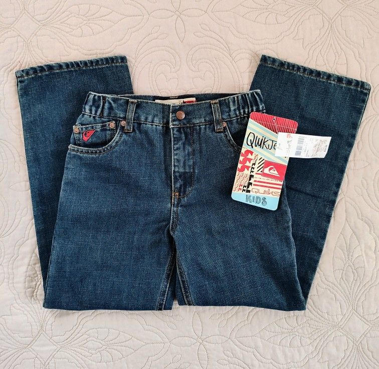 Boys Quick Silver Jeans Size 11 Brand New With Tags.