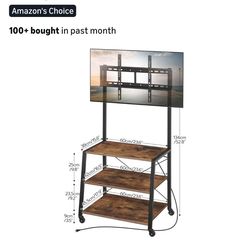 hoobro tv stand up to 55 inch tv new