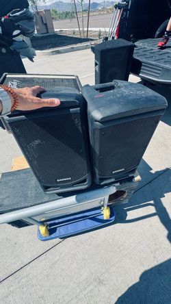 Boxes and speakers for sale