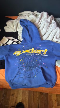 One to one rep  Blue spider hoodie