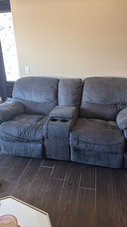 Recliner love sofa