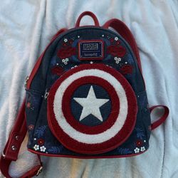 Captain America Loungefly Backpack