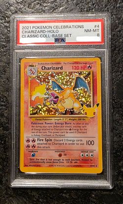 Charizard 25th Anniversary Classic Collab Base Set