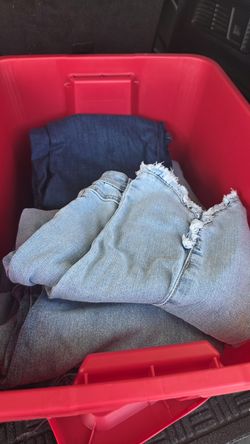 Women's 3X clothing: jeans, sweatpants, tops, dresses.for sale$50 must take all. totes not included