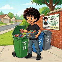 Recycling business no charging