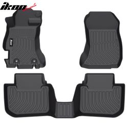 Fits 2015-2021 Subaru WRX/STI TPE All Weather 3D Floor Mats Cargo Liner Carpets