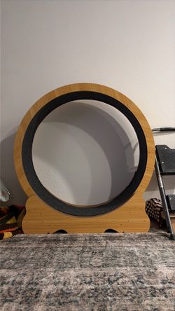 Pet exercise wheel