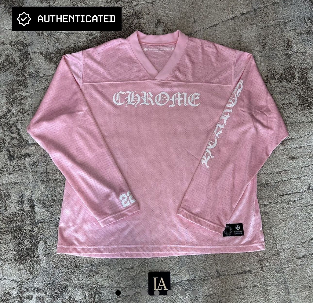 Chrome Hearts Pink Jersey