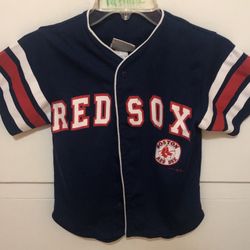 Boston Red Sox BOYS Size Small Jersey 
