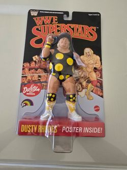 WWE LJN SuperStars Dusty Rhodes Chase Black Card