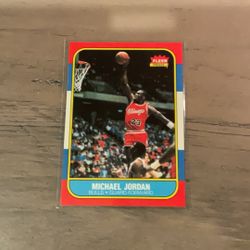 Michael Jordan 1986 Premium Fleer Pickuponly Selling And Trading For 2000