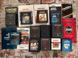 Atari 2600 game lot