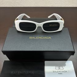 Balenci Shades White And Gold Unisex 