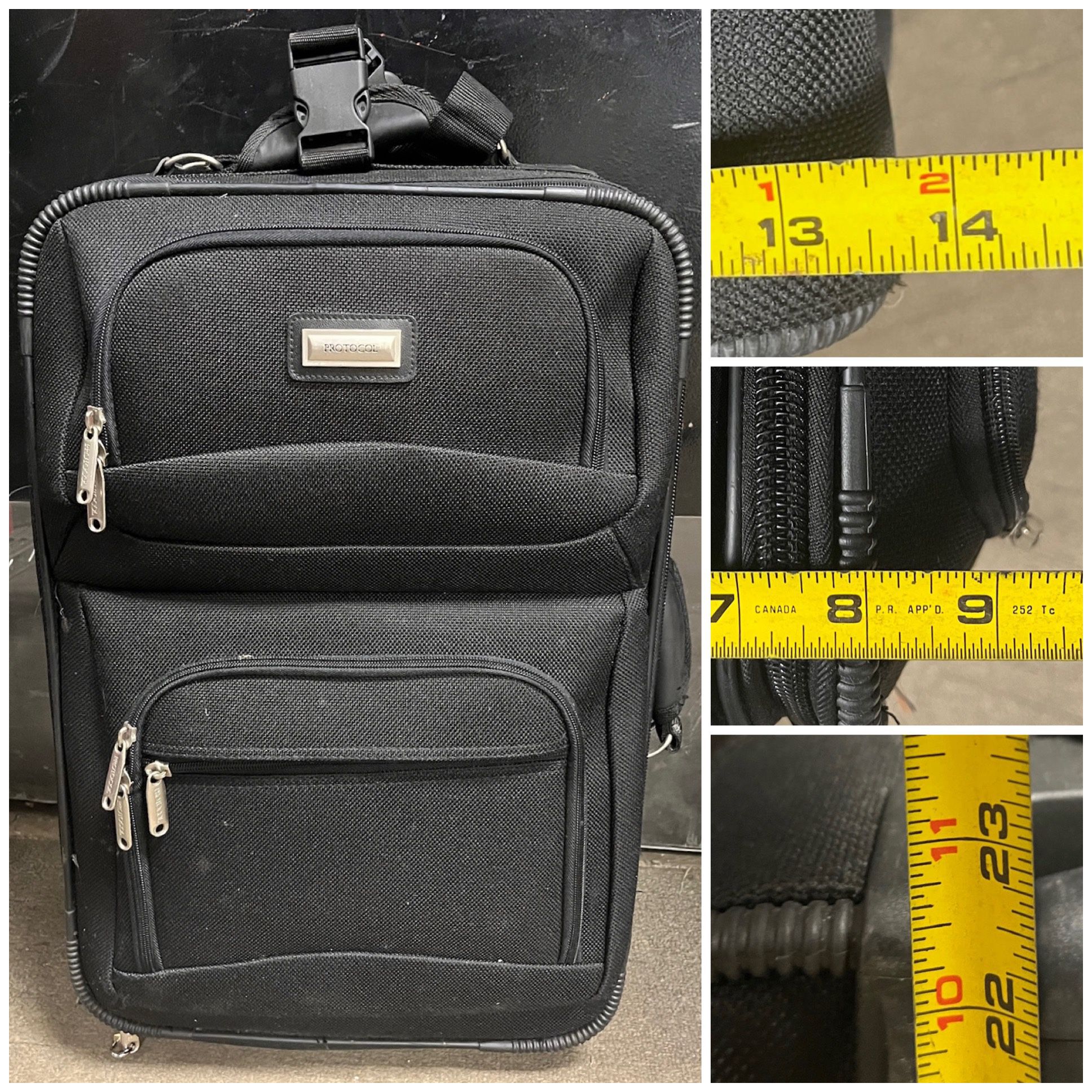 Protocol Rolling Carry On Suitcase. Ask Me About the Matching Suitcase