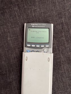 TI-84 Plus Silver Addition Calculator