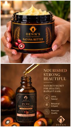 Denn's Batana Butter & Pure Batana Oil Set