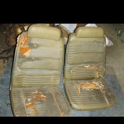 Gm Bucket Seats  1969 - 72