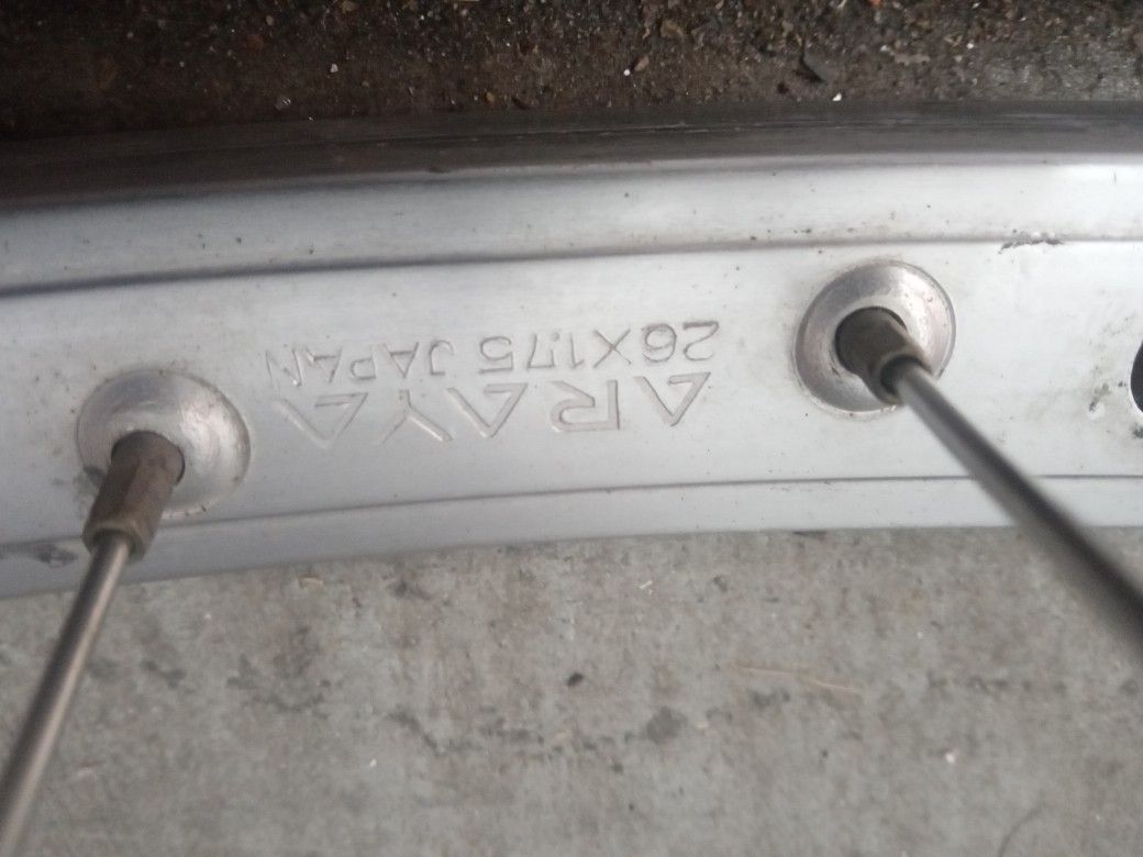 Araya 7X  Wheelset