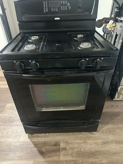 Whirlpool 4 burner stove