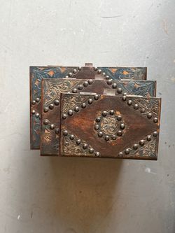 Various decorative boxes