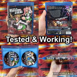 High School of the Dead: Complete Collection  (Blu-ray, 2011, 2-Disc Set) TESTED