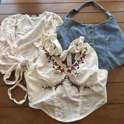 Women’s Halter And Crop Top Bundle