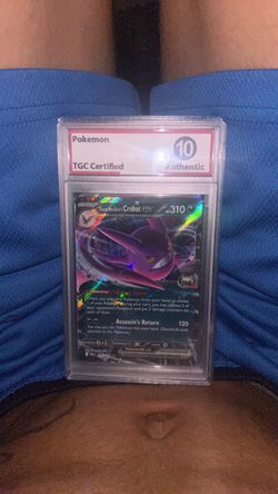 Team Rocket's Crobat EX Graded Pokemon Card 10