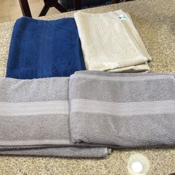 Bath Towels 4x$10