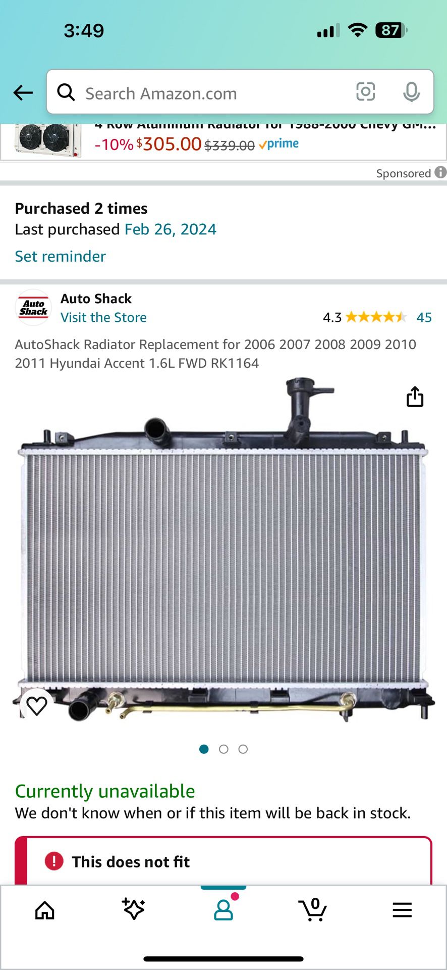 Autoshack Radiator