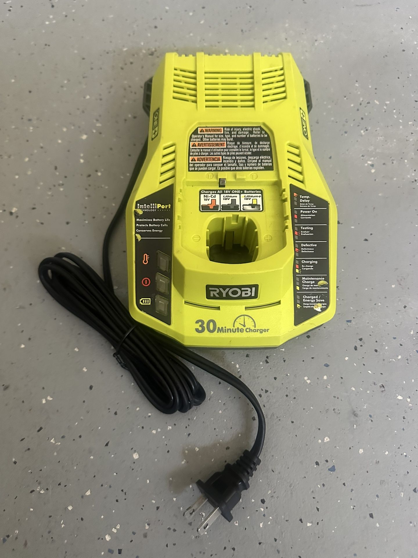RYOBI BATTERY CHARGER $25