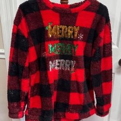 Women’s Ugly Christmas Sweater size Large just $7 