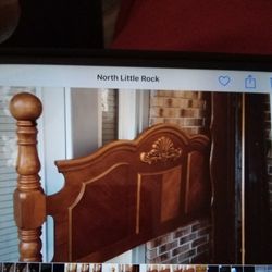 California King. Bed Frame $100..00 ,  Or Best Offer