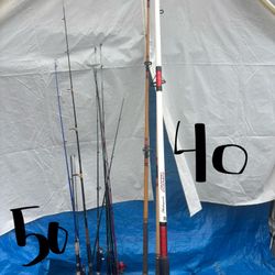 Fishing poles