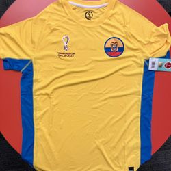 World Cup FIFA 2022 Ecuador Team Jersey.