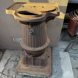 Antic Coal  Burning Stove Sourthern Pacific
