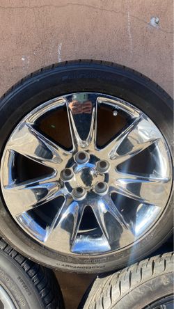 Chrome size 18 rim