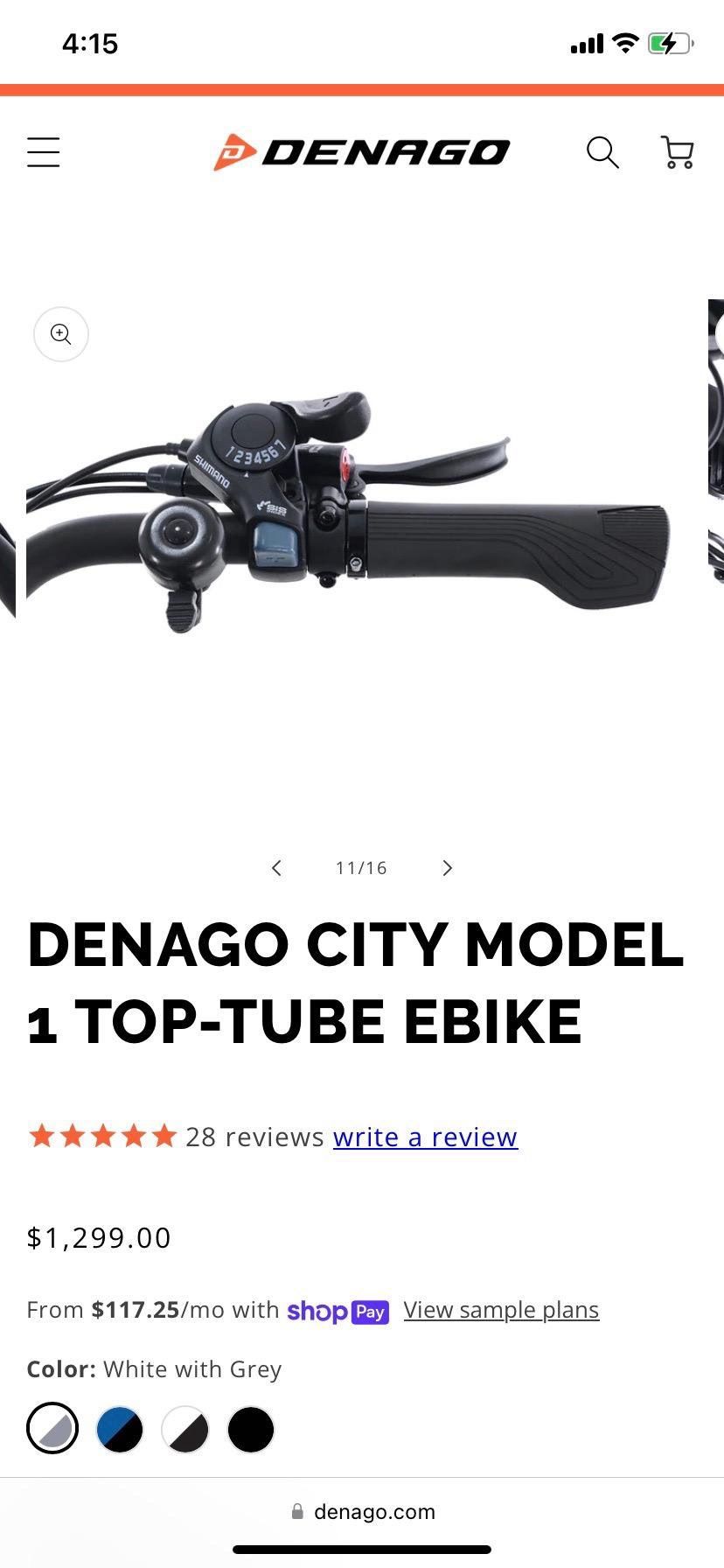 Denago Commute Model E-bike
