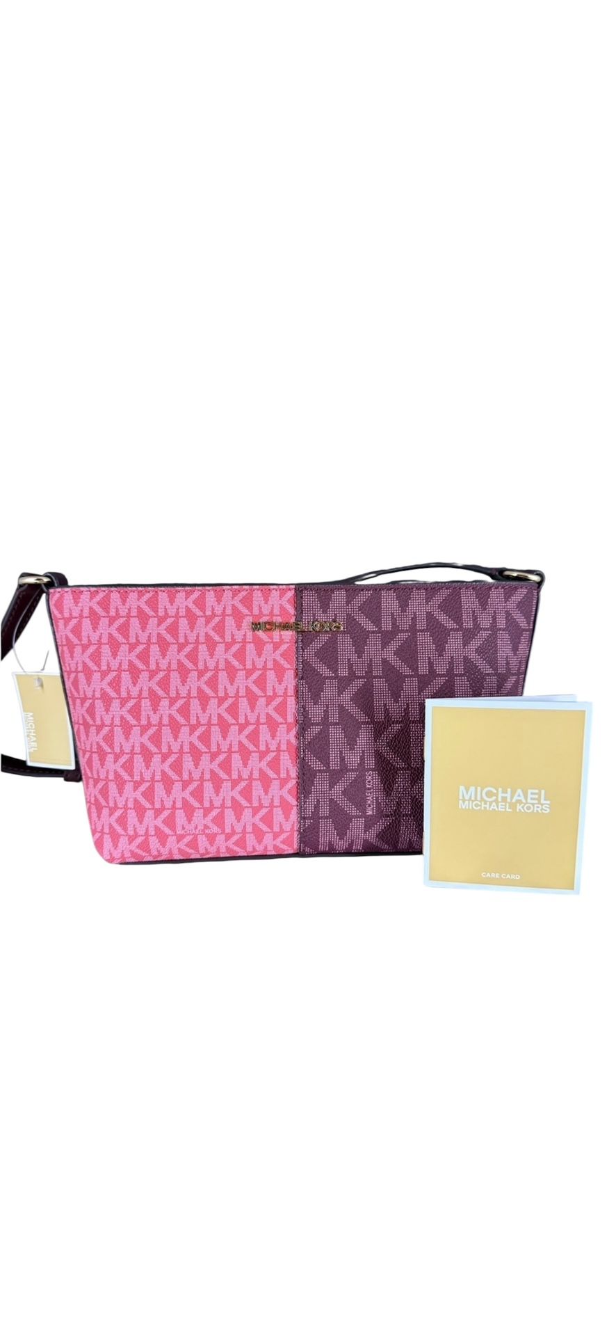 Michael Kors Two Tone Pink Crossbody 