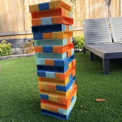 Jumbo Jenga Set  Indoor Outdoor 