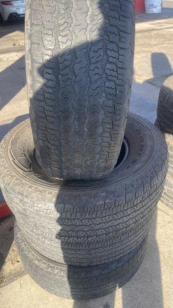 265-70-16 Goodyear Used Set 