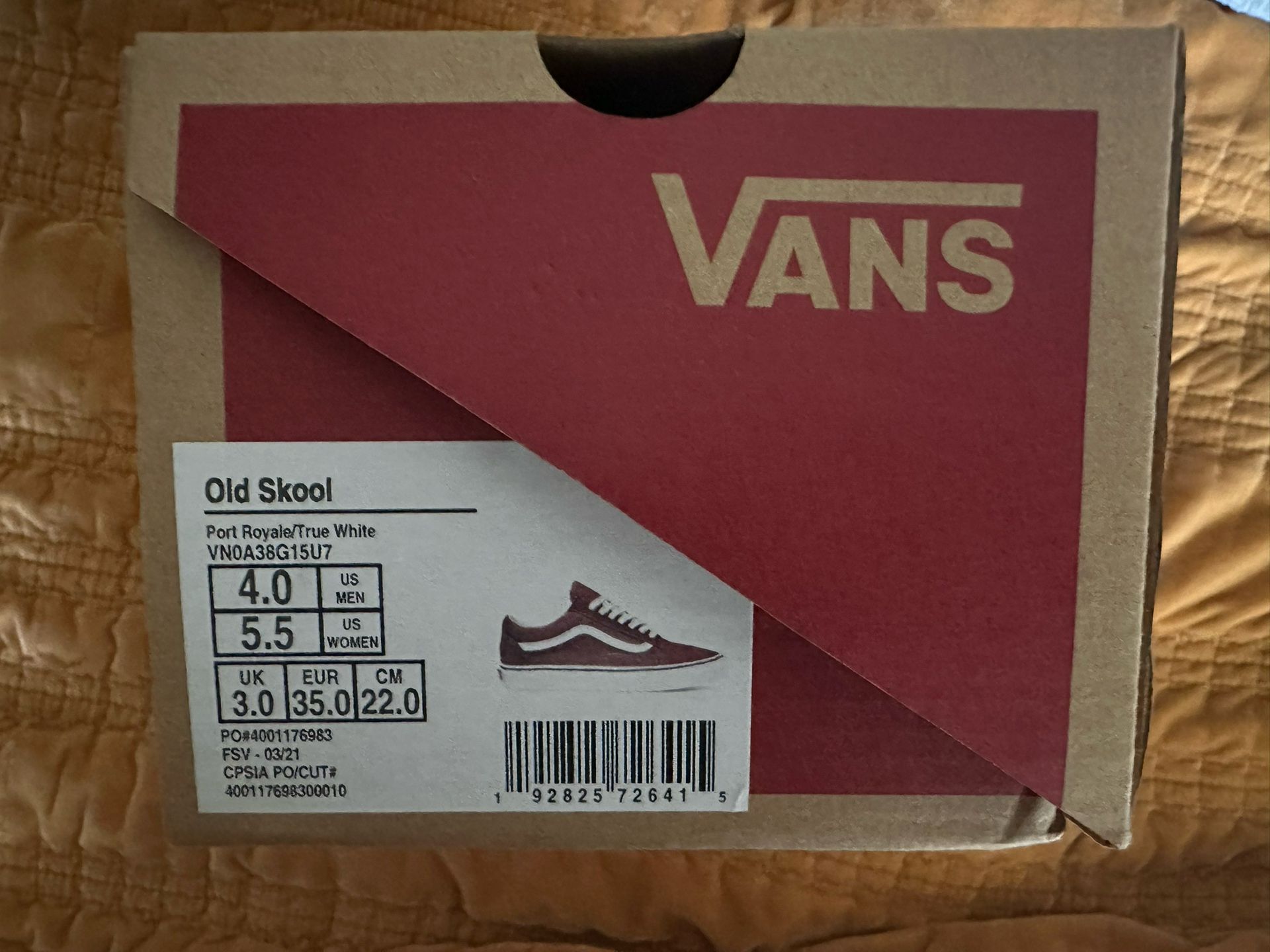 Brand New Vans 