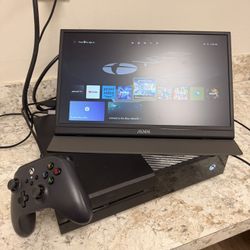 Xbox One 1TB Black Console Tested & Working Wired Controller And Cables Included