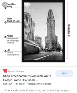 Americanflat Picture/poster Frame 24”x36”