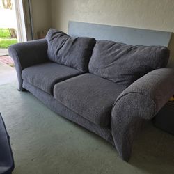 Blue-Gray Couch