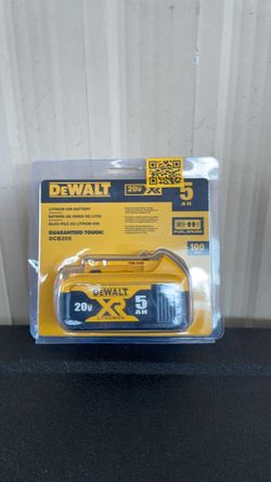 Dewalt 20v XR 5AH battery