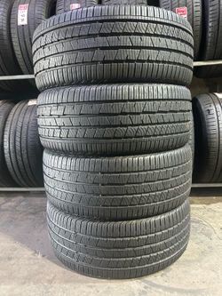 SET OF 4 USED CONTINENTAL CROSSCONTACT LX SPORT…255/45/20